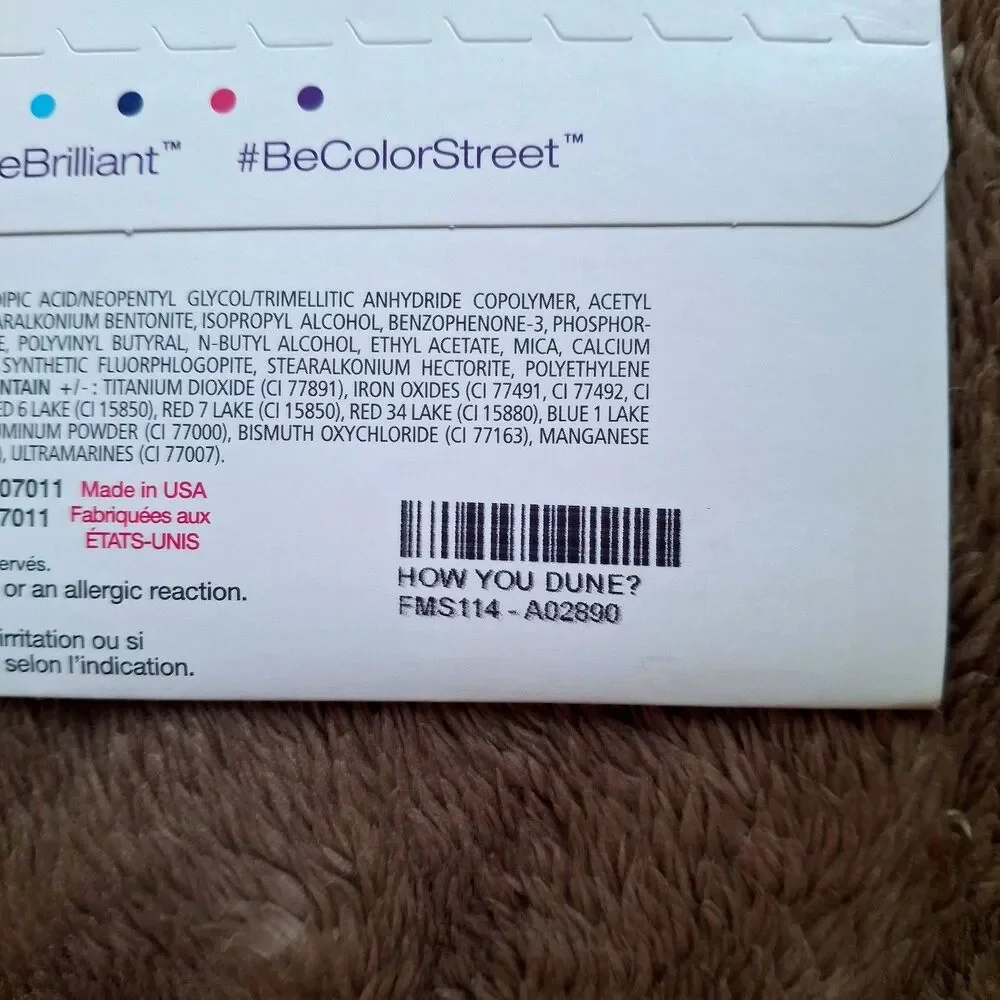 Color Street 100% Nail Polish Strips - How You Dune? - Easy to Use